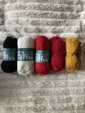 James C Brett 100% Cotton Yarn Assorted Bundle