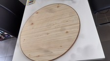 large wooden lazy susan turntable (28 inches) used