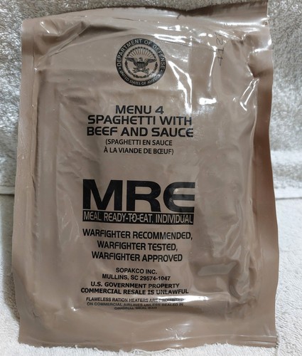 Ration pack menu 4 - pack,
