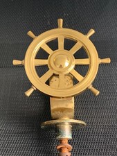 VINTAGE LARGE BRASS SHIPS