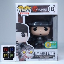 Funko Pop! Games Gears of War Marcus Fennix Head Black Lancer SDCC 1,000 Pc #112