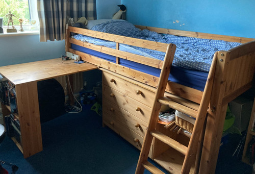 Thuka mid sleeper single bed - thuka, mid-sleeper