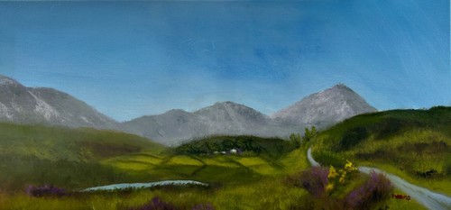 Mount errigal mountain range - mount,