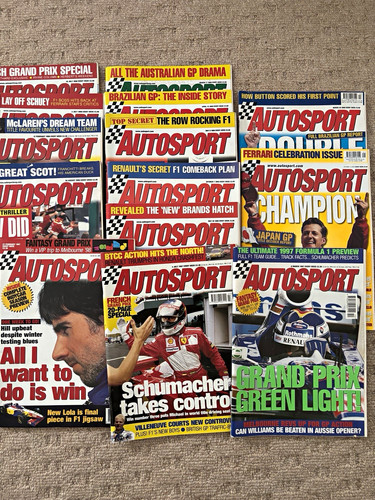 Autosport magazine sold has - magazine,