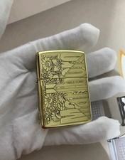 Zippo Marlboro Brass Flowers