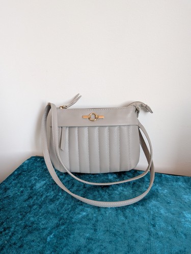 Womens grey shoulder bag - grey,