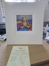 Paul Horton Billy The Bear Giclee Print Edition  with COA 6 x 6 Inches