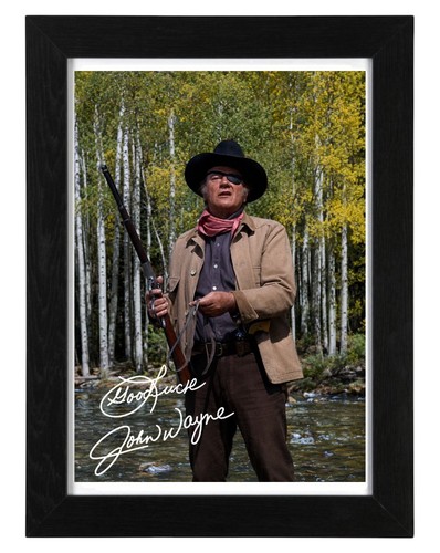 John wayne signed - john,