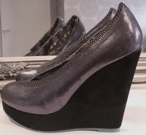 Vintage babycham wedge shoes - babycham,