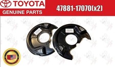 TOYOTA Genuine MR-S ZZW30 Rear Disc Brake Dust Cover RH & LH Set 7881-17070 OEM