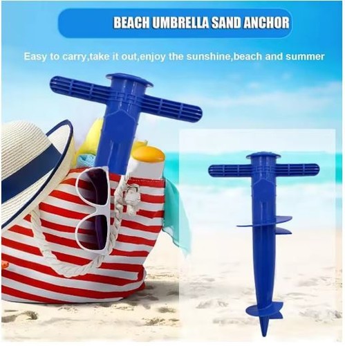 Beach umbrella sand anchor - sand,