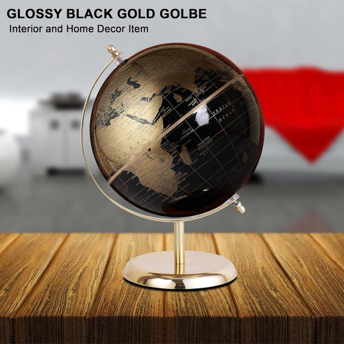 Rotating world globe - rotating, inch