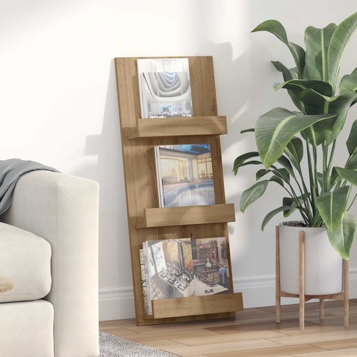 Magazine rack artisan oak - magazine,