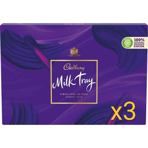 Cadbury milk tray 445g - 3, x