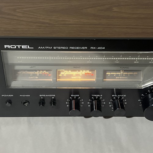 Rotel 404 fm stereo - rx-404, am/fm