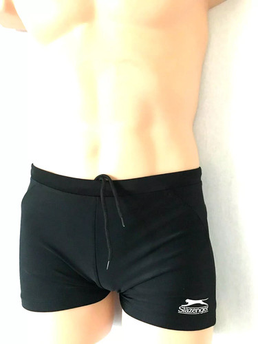 Mens black slazenger boxer - black,
