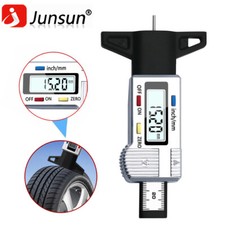 Plastics Digital Tyre Depth Gauge Tread Checker Car with Large LCD display 25mm