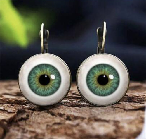 Spooky eye ball earrings - spooky,