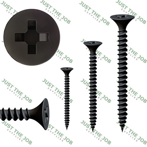 Bulk black bugle head drywall - bugle,