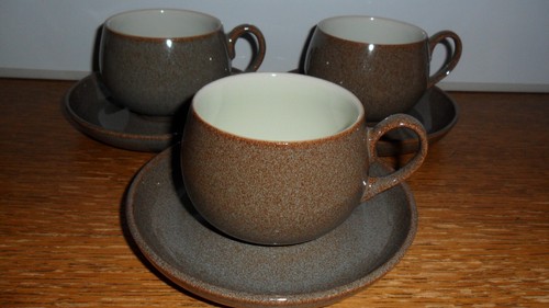 Denby greystone cup no - 1, x