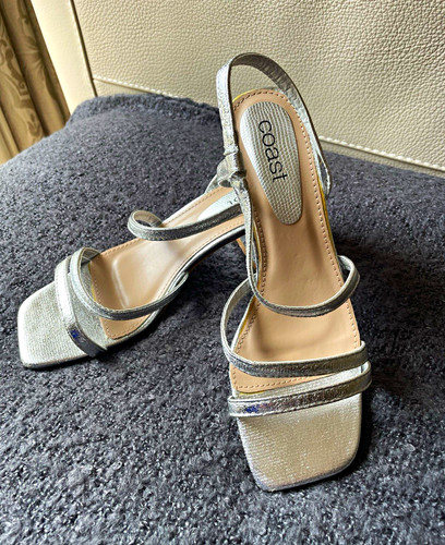 Coast silver strappy square - silver,