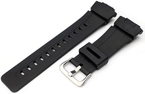 Black replacement watch strap - replacement,