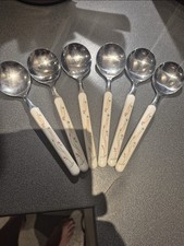 Eternal Beau Soup Spoons X 6