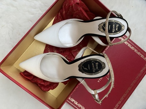 Rene caovilla white synthetic - caovilla,