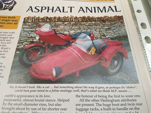 Hedingham sidecar outfit - hedingham,