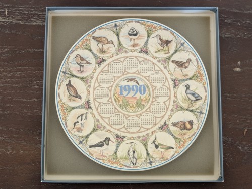 Wedgwood calendar plate - wedgwood, (1990)