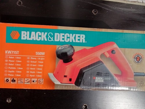 Black decker corded - decker, planer