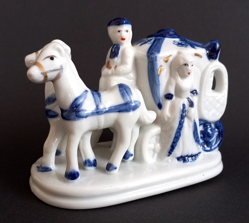 Vintage porcelain figurine - porcelain,