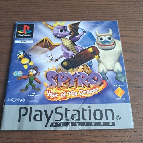 Manual only playstation spyro - only,
