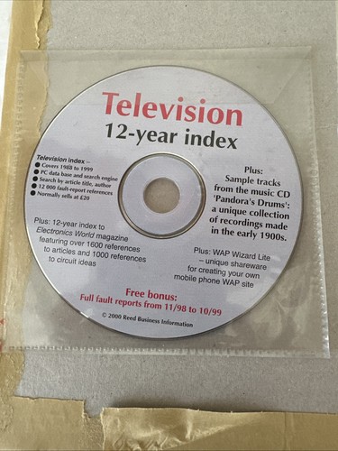Television year index - 12,