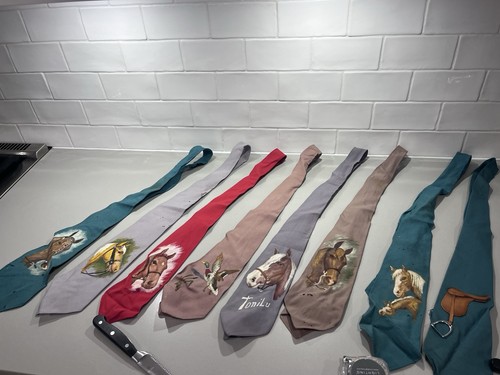 Men hand painted tie - hand-painted,