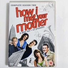 DVD Comedy How I Met Your Mother Season 2 2007 – 3-Disc Set TV Romance Series