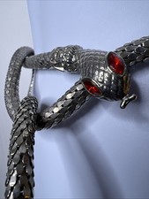 Vintage Snake Belt Necklace