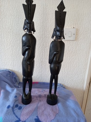 Vintage kenyan hand - kenyan, carved