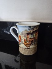 Cockerel And Hen Leonardo Collection lesser & pavey Fine China Farmhous Mug cup