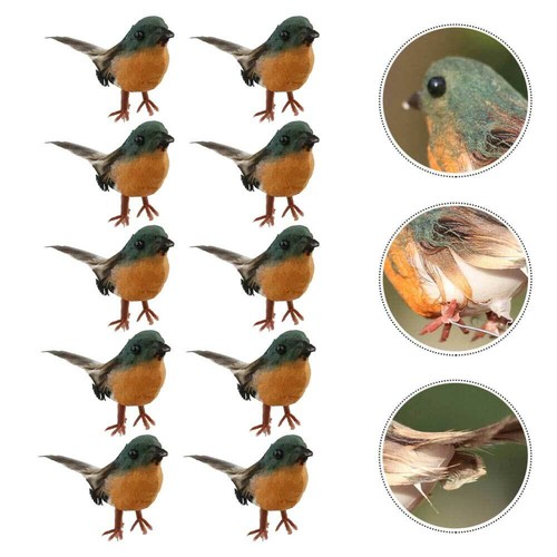 10pcs craft feather robin - 10pcs,