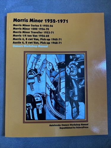 Morris minor 1952 owners - morris,