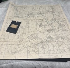 Antique Ordnance Map From 1891