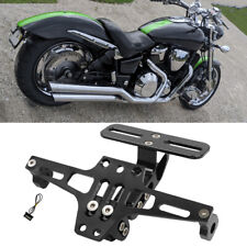 Motorcycle License Number Plate Frame Holder Tail Bracket For Honda VTX 1800 750