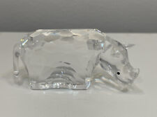 Swarovski Figurine 622941 Zodiak Rhinoceros 6 Cm. Pot Condition