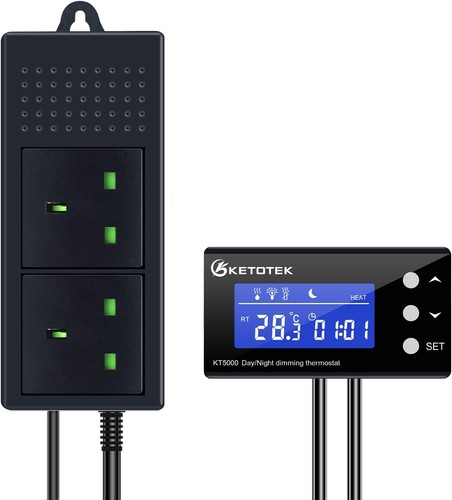 Digital pid reptile thermostat - digital,