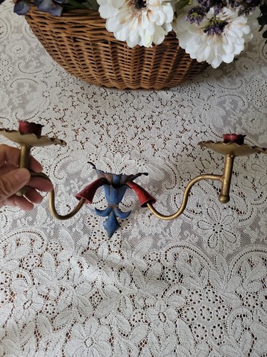 Antique italian colorful metal - italian,