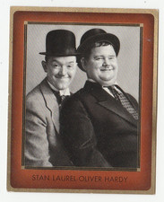 Stan Laurel-Oliver Hardy card