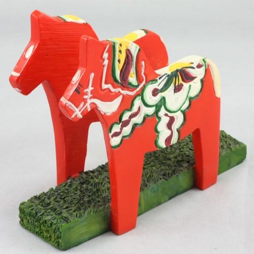 Dala horse napkin - dala, holder