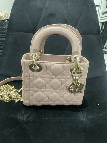 Lady dior mini bag roses - dior,