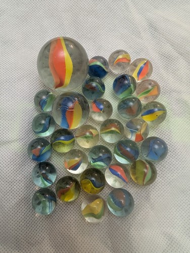 Glass marble collection - glass,